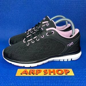 RYKA CYGNUS SMR Women`s Size 7M Black Pink Athletic Running Shoes Sneakers